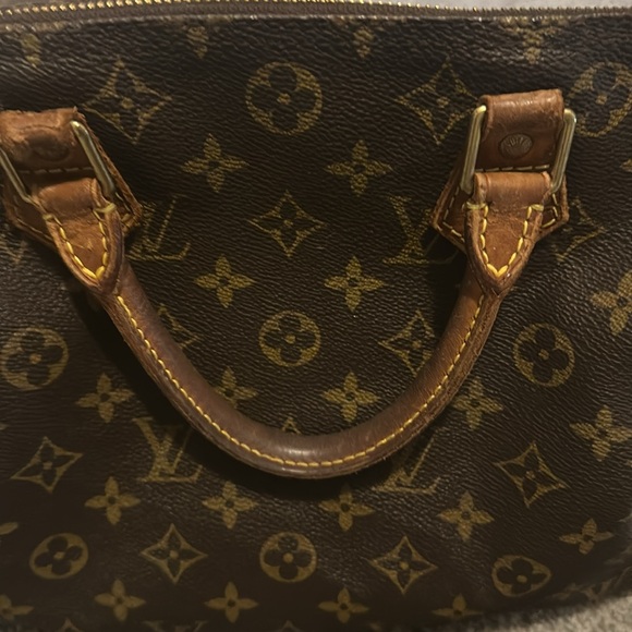 Louis Vuitton Speedy 30 Monogram Canvas Bag and Louis Vuitton wallet - Picture 2 of 10